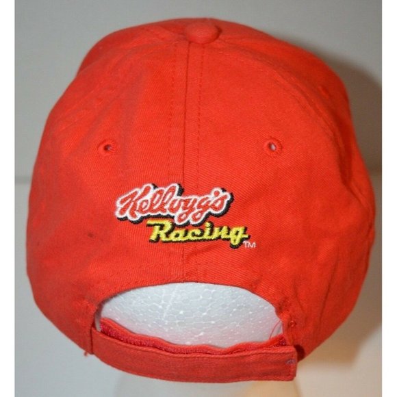 Kellogg's Racing No. 24 Jeff Gordon NASCAR Baseball Hat Cap Red Navy Cotton - Picture 4 of 8